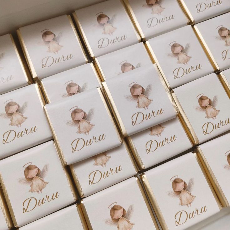 10 chocolatines decorados bombones